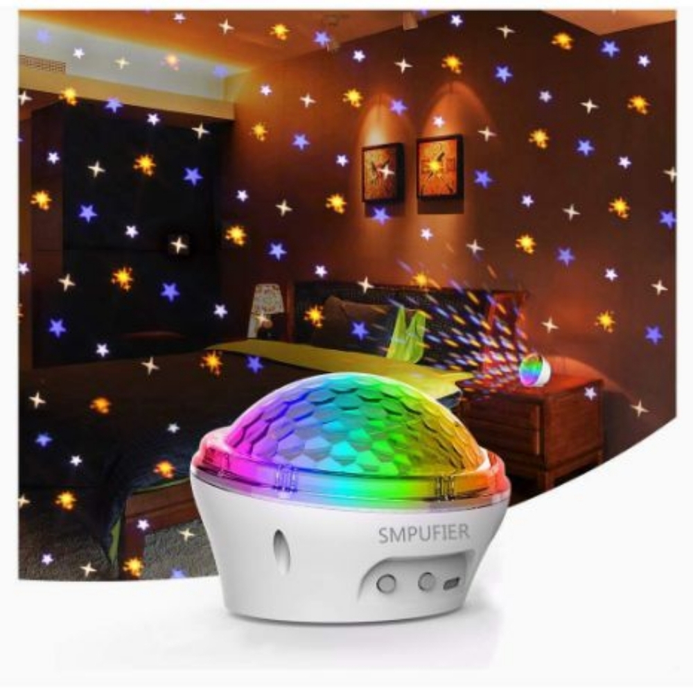 LED Star Projector Night Light - Picture 1 of 7